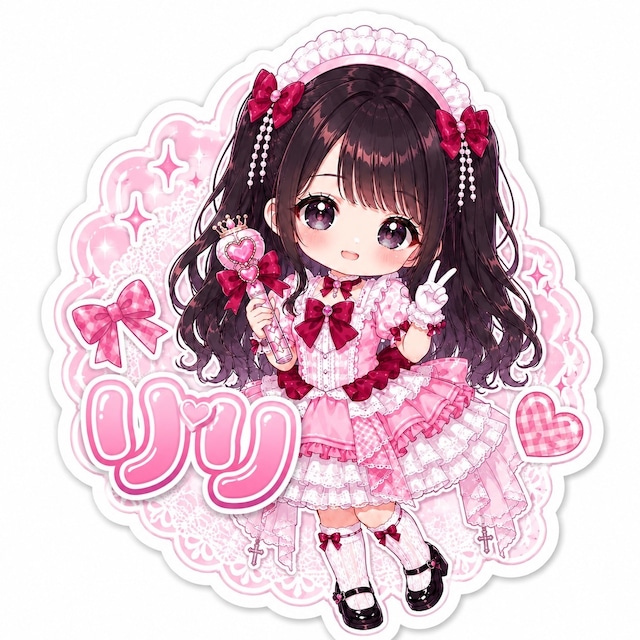 りり昇格祭　オリジナルアクリルキーホルダー