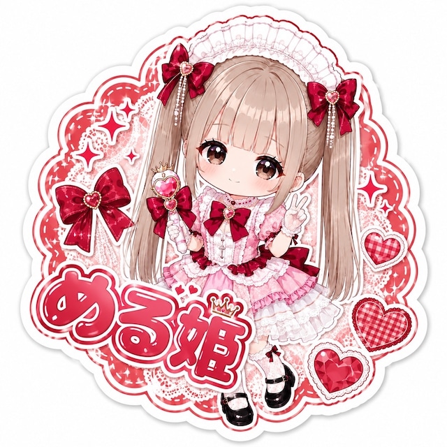 めるのオリジナルアクリルキーホルダー
